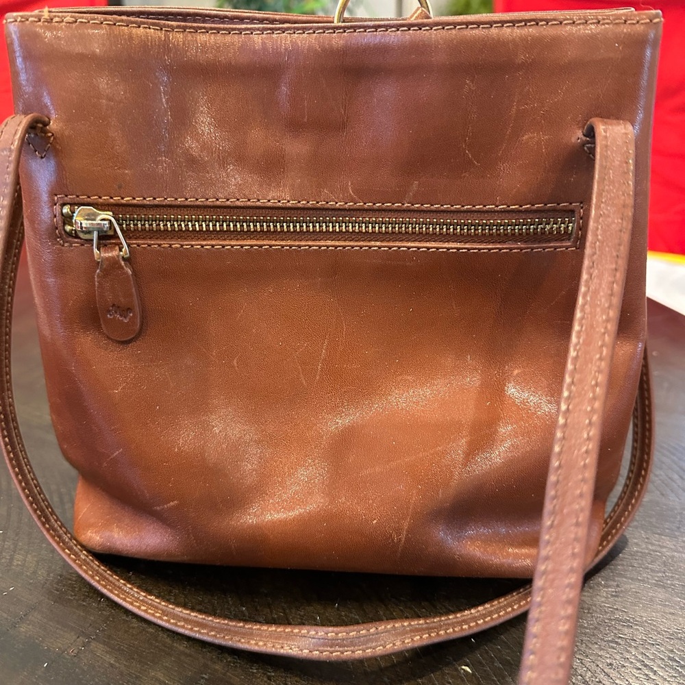Brown Leather Women's Bag - Picture 4 of 9